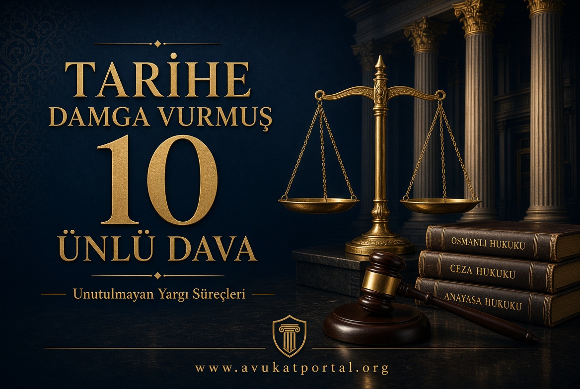 Tarihe Damga Vurmuş 10 Ünlü Dava ve Unutulmayan Yargı Süreçleri